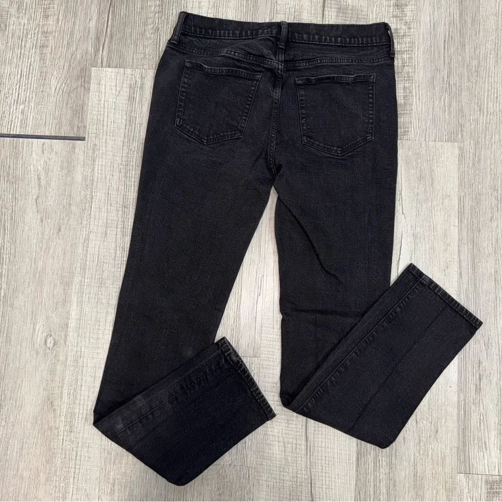 J.CREW Men's Flex Slim Stretch Fit Black/Gray Jeans W32 L34 Style AY517